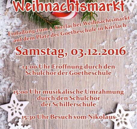 Beim Weihnachtsmarkt mit dabei! – KW 48 / 16