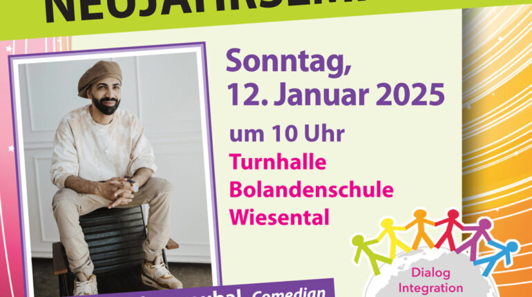 Einladung zum Neujahrsempfang – SAVE THE DATE | KW 44/2024